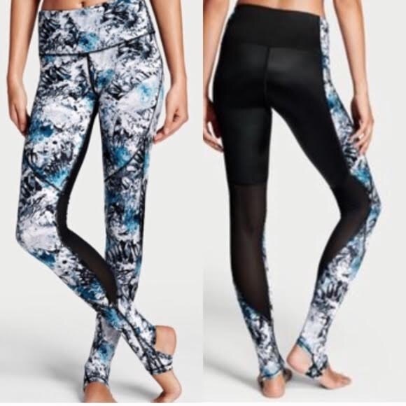 VIctoria’s Secret High Rise Yoga Stirrup Leggings - Picture 1 of 6